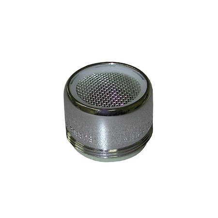 Jones Stephens Dual Thread Slotted Full Flow Aerator Counter Display, 24 Tubes of 6 A01015